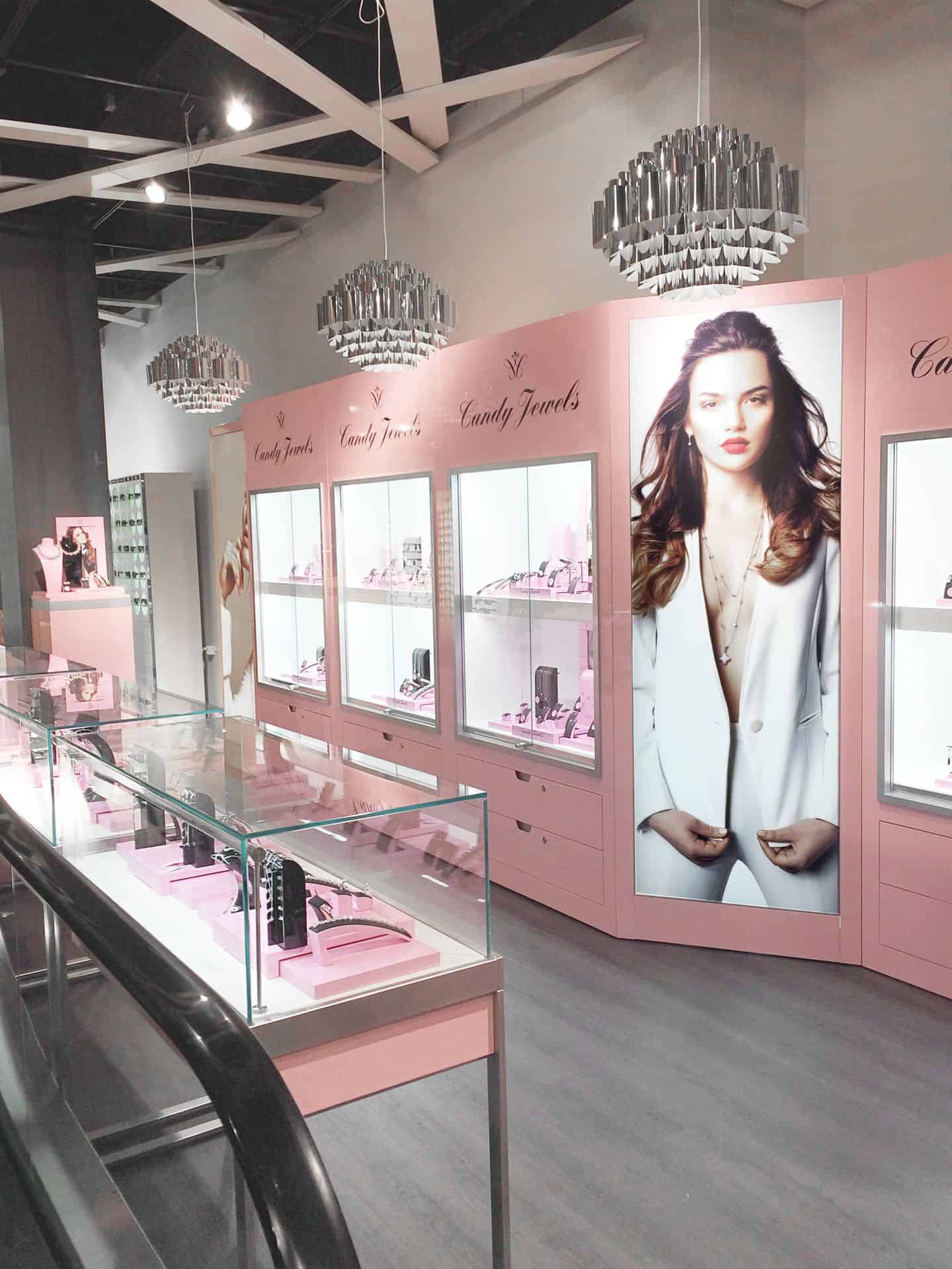 Glattzentrum_Globus_CANDY Verkaufsstandt für Schmuck von CANDY