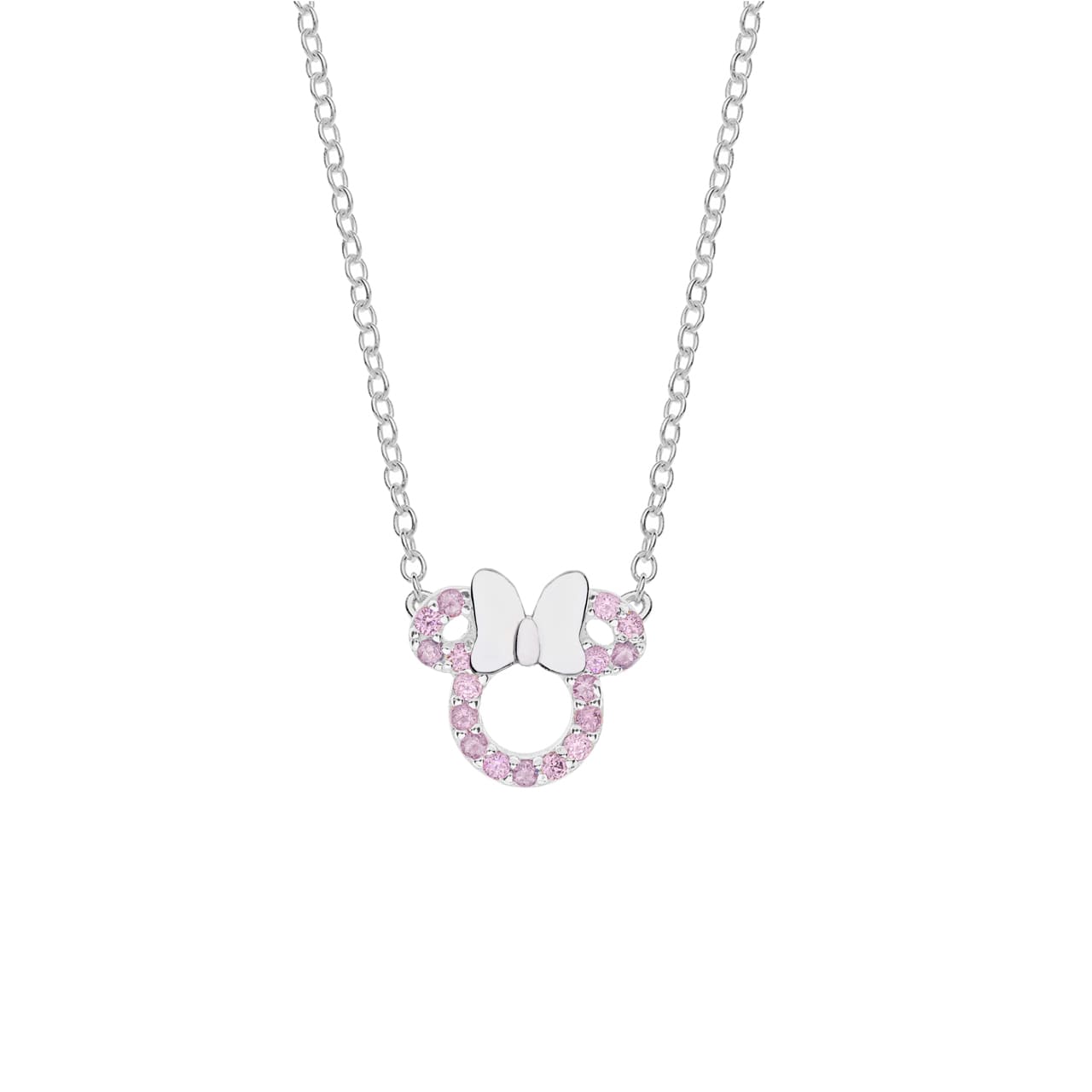 Minnie Mouse and Heart Necklace | Disney Store