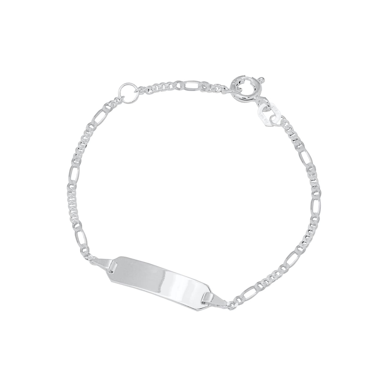 Id Bracelet Lily 925 Sterling Silver