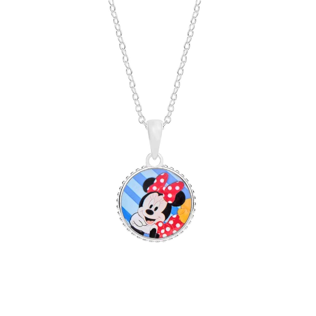 Amazon.com: Disney Womens 3D Minnie Mouse Necklace 18