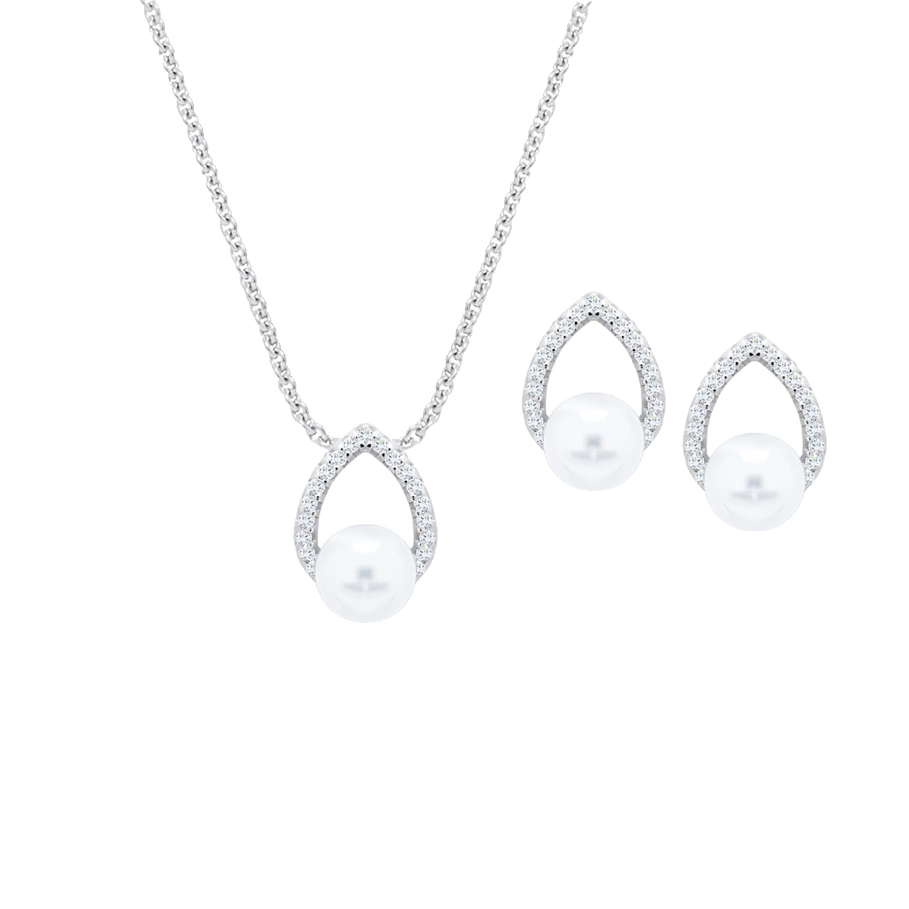 Jewellery Set Aveni, 925 Sterling Silver