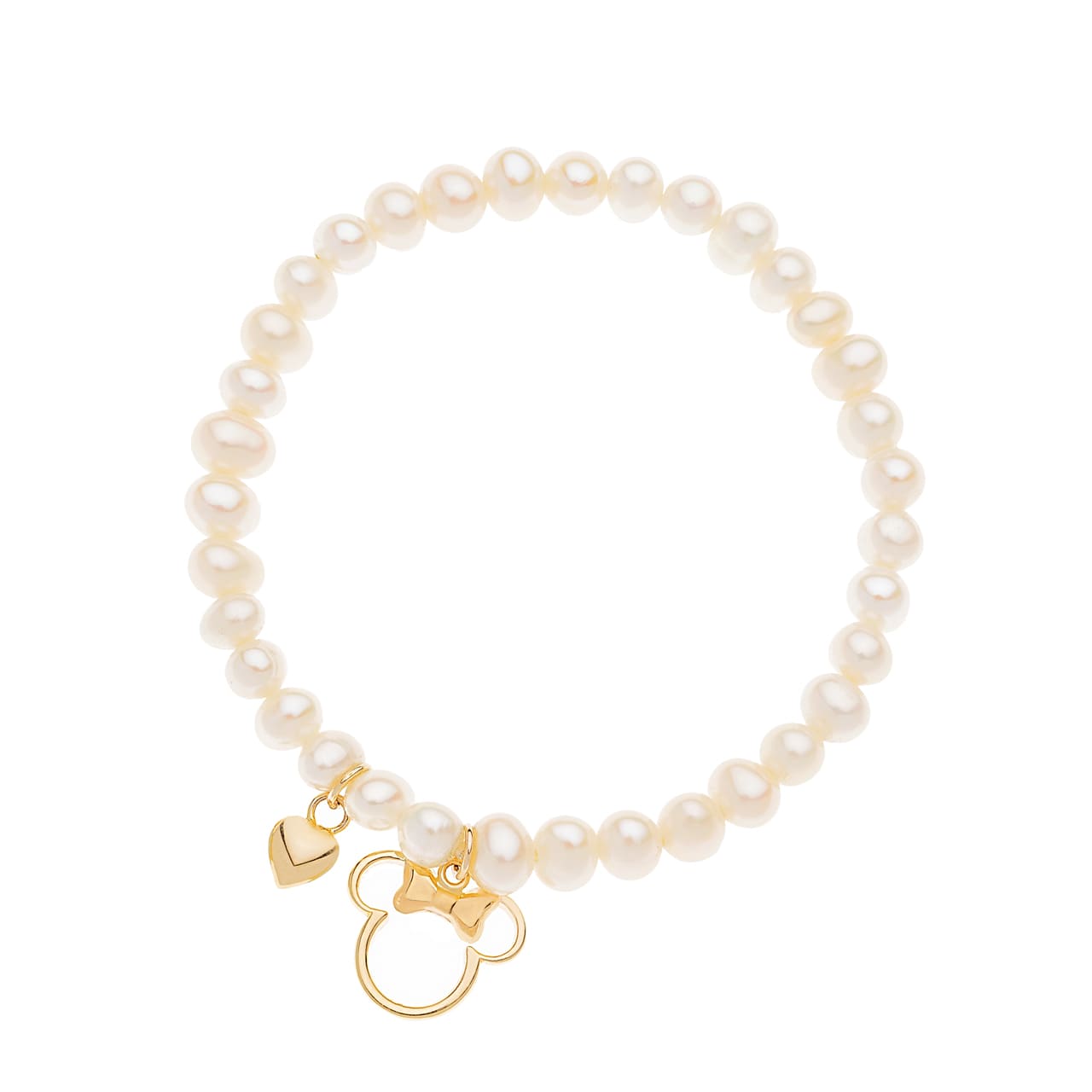 Disney_Perlenarmband_Minnie_Mouse_Gold_D9023