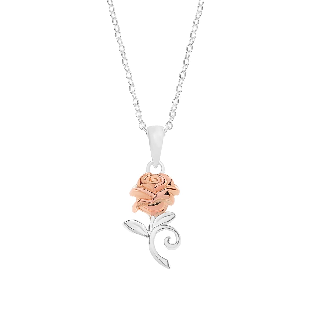 Disney_Halskette_Schöne_und_das_Biest_Rose_Sterling_Silber_925_D9018