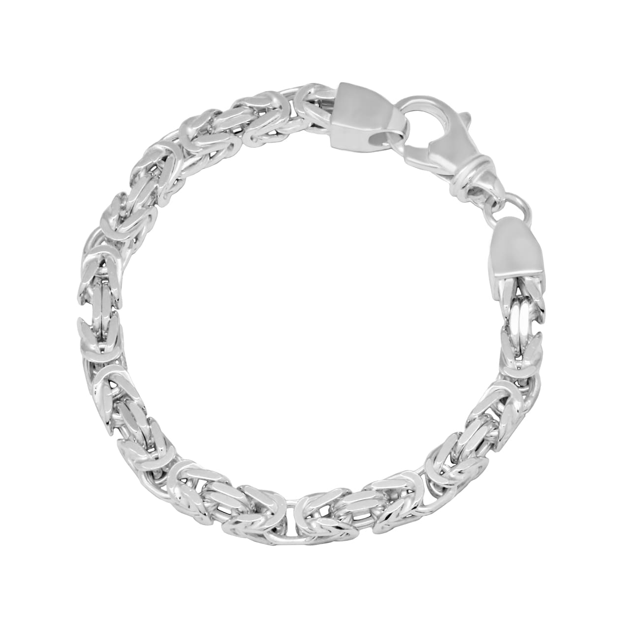 Armband Königskette Herakles 7.7 mm, 925 Sterling Silber