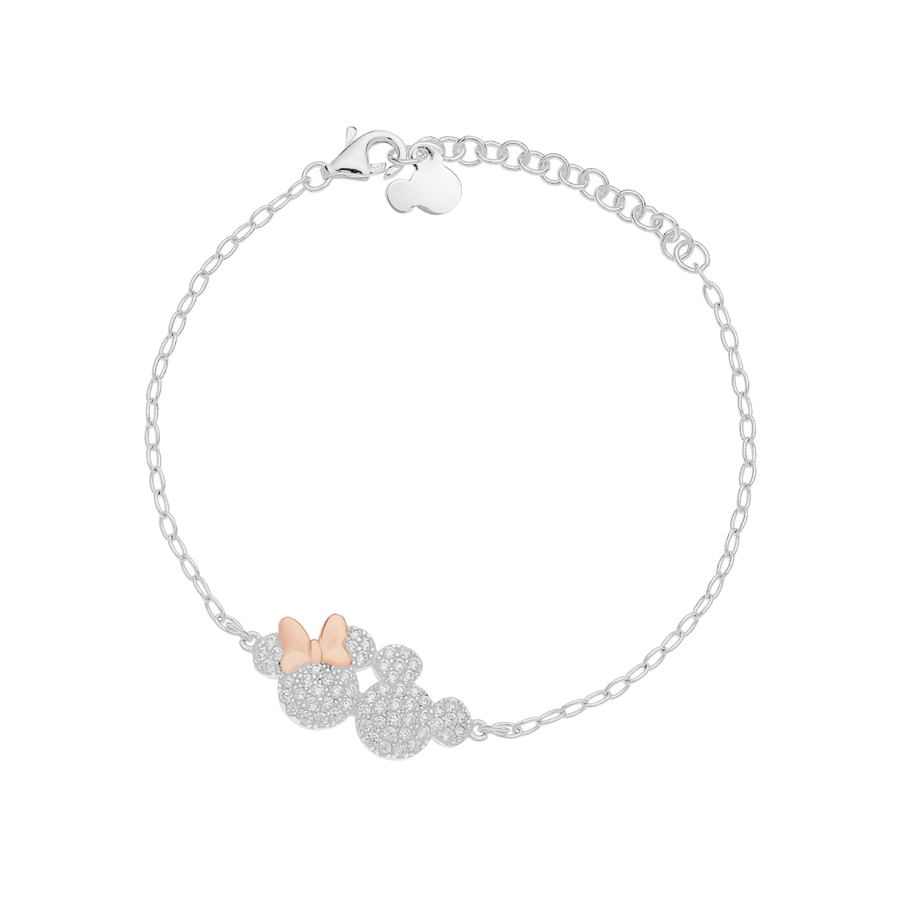 Mickey Mouse Disney Tennis Bracelet – Disney pull-tie bracelet – BaubleBar