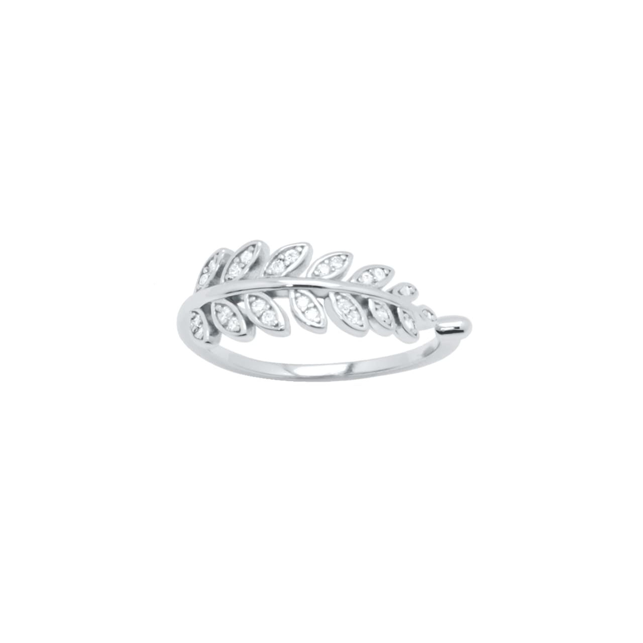 Ring Leaf, 925 Sterling Silber