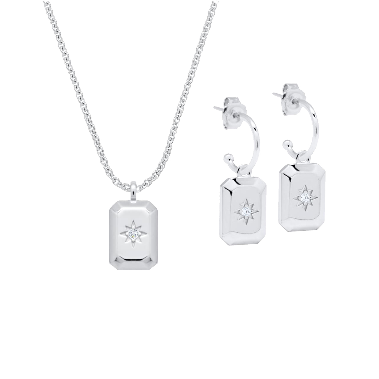 Jewellery Set Tuli, 925 Sterling Silver