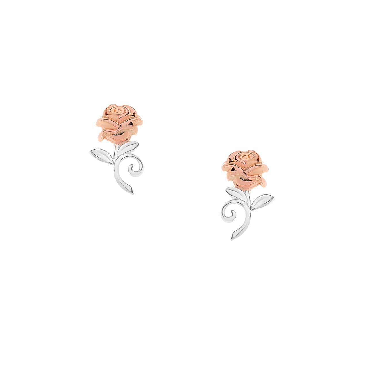 Disney_Ohrringe_Schöne_und_das_Biest_Rose_Sterling_Silber_925_D9040