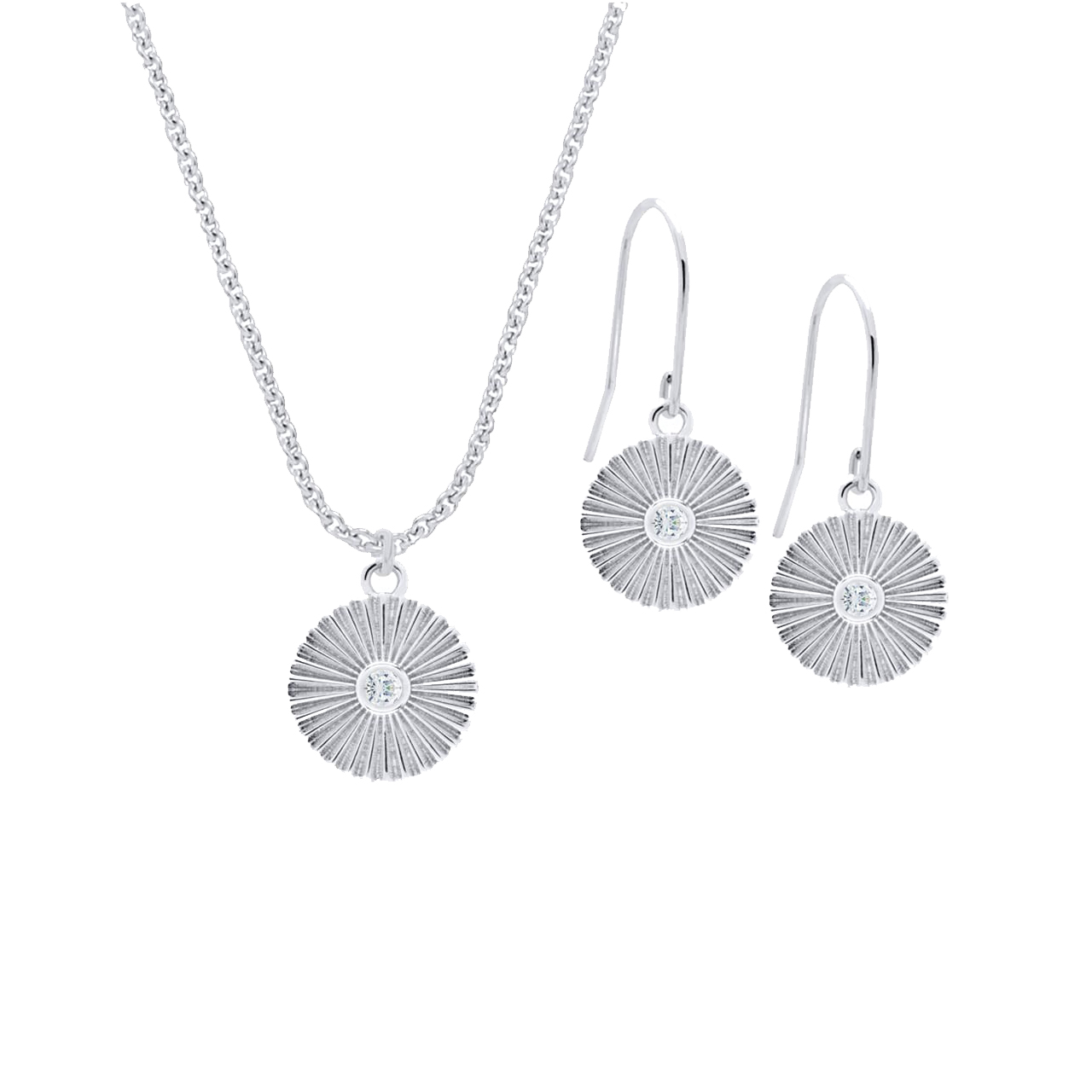 Jewellery Set Devon, 925 Sterling Silver