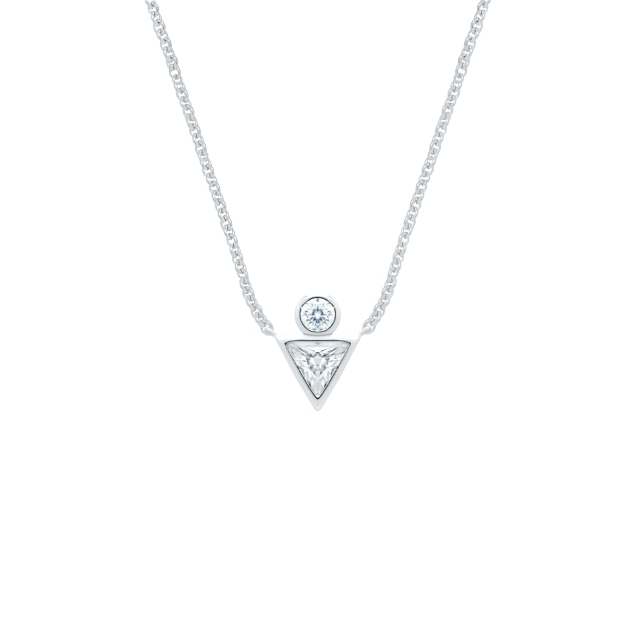 YFN Zelda Halskette – Sterling Silber Triforce Anhänger, 18 Zoll, Geschenk Für Männer & Frauen